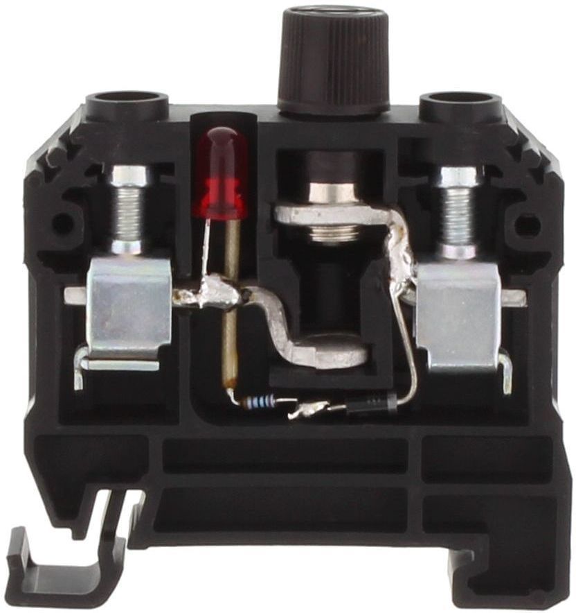 SK 1/35 24V AC LED(RD) PA-G BK